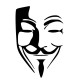 Guy Fawkes Maske